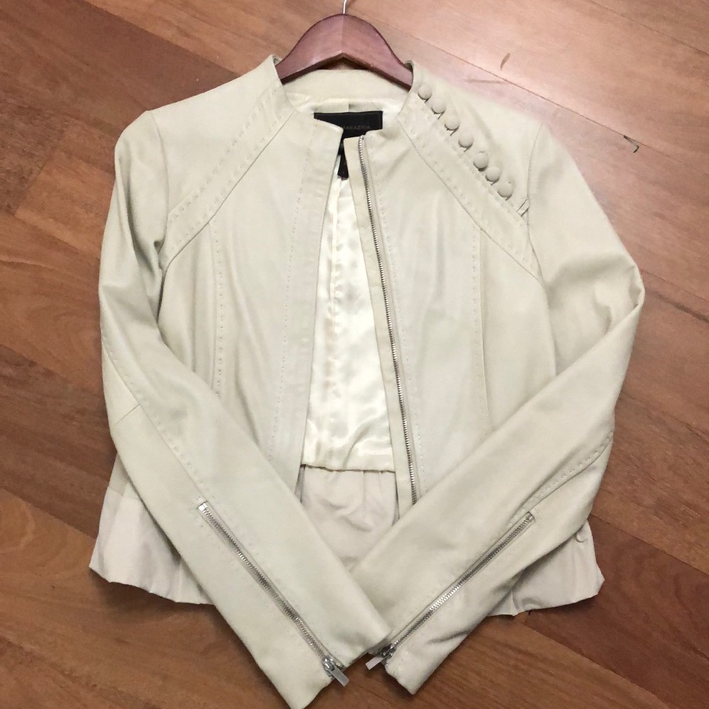 Bcbg max azria leather jacket